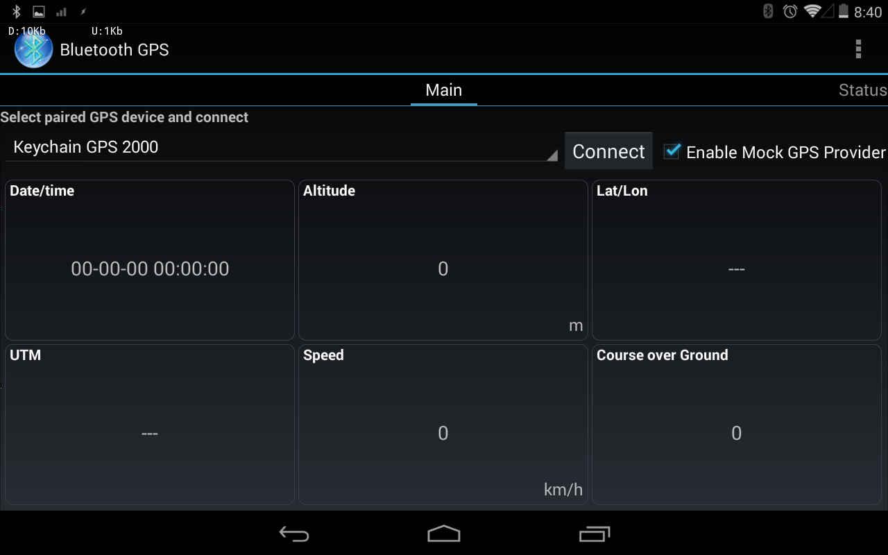 bluetooth gps android