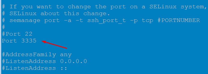 Как поменять SSH порт в Linux